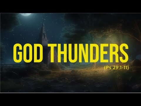 God Thunders hymn video
